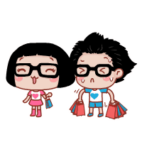 动漫 卡通 漫画 头像 200_200 gif 动态图 动图