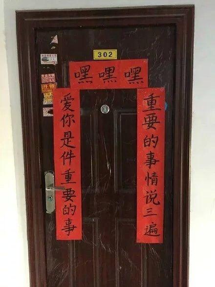 我今年好像买到了幅假对联,这是段子手写的吧!