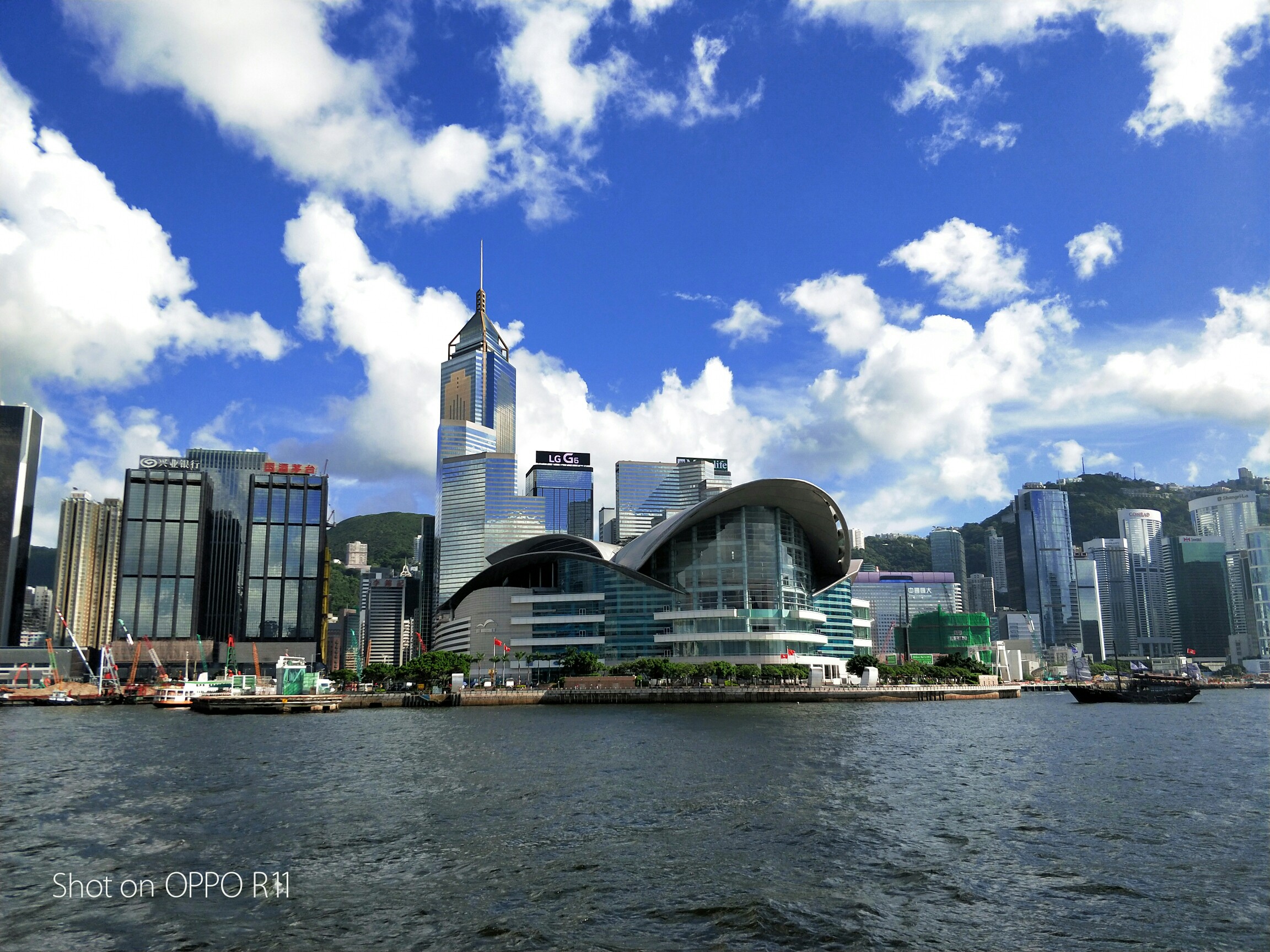 香港维多利亚港随拍