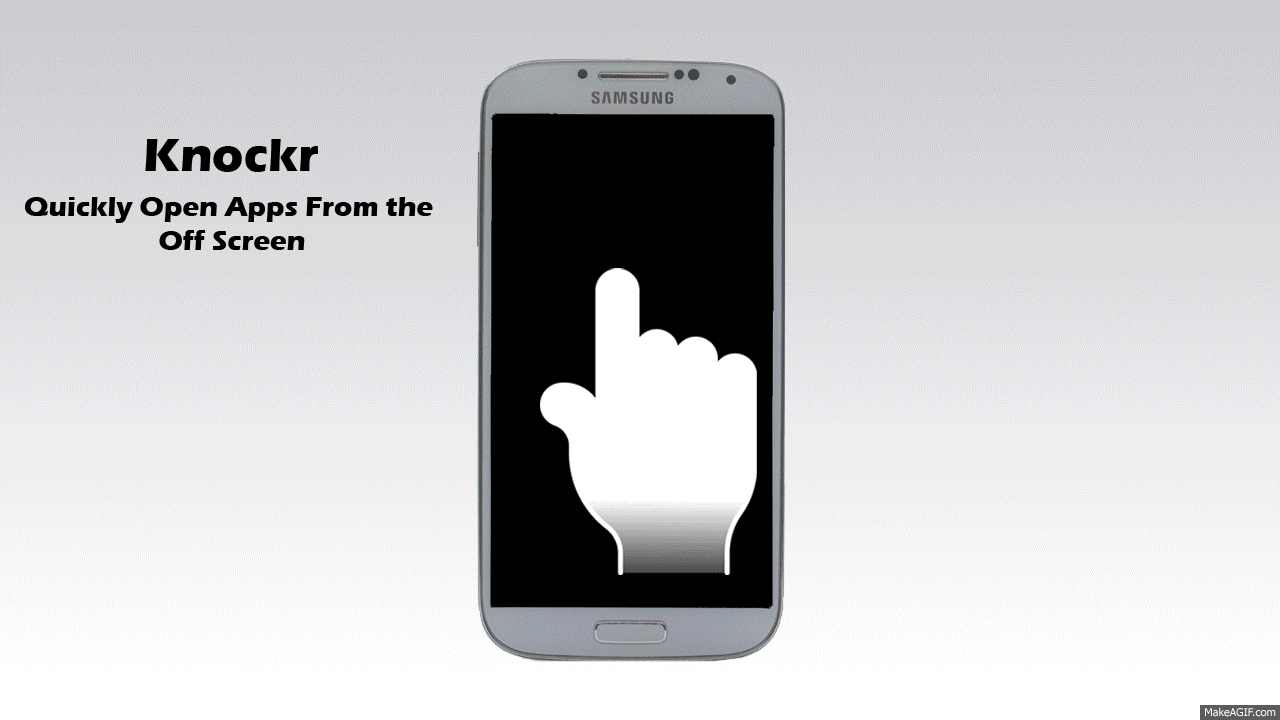 find 5 软件介绍···knockr可以在你锁屏的情况下,通过点击或者手势