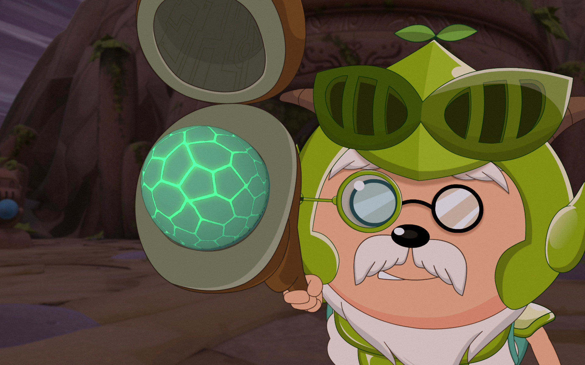 什么叫豆芽花,明明就是村长头上智慧的小草!