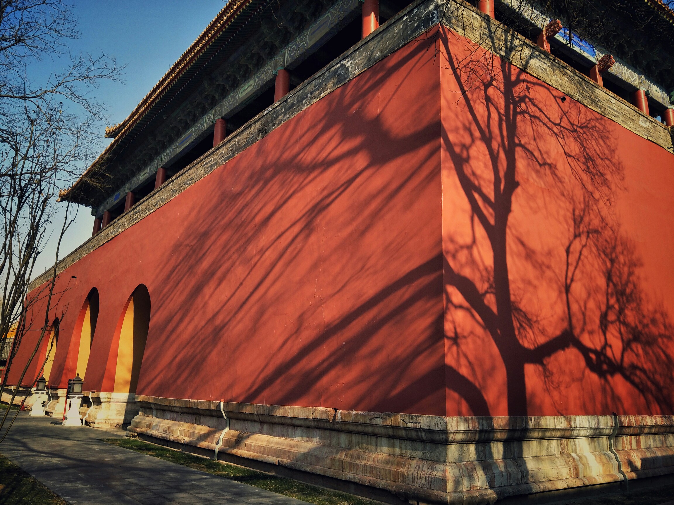 故宫·光影红墙(r9s拍摄)