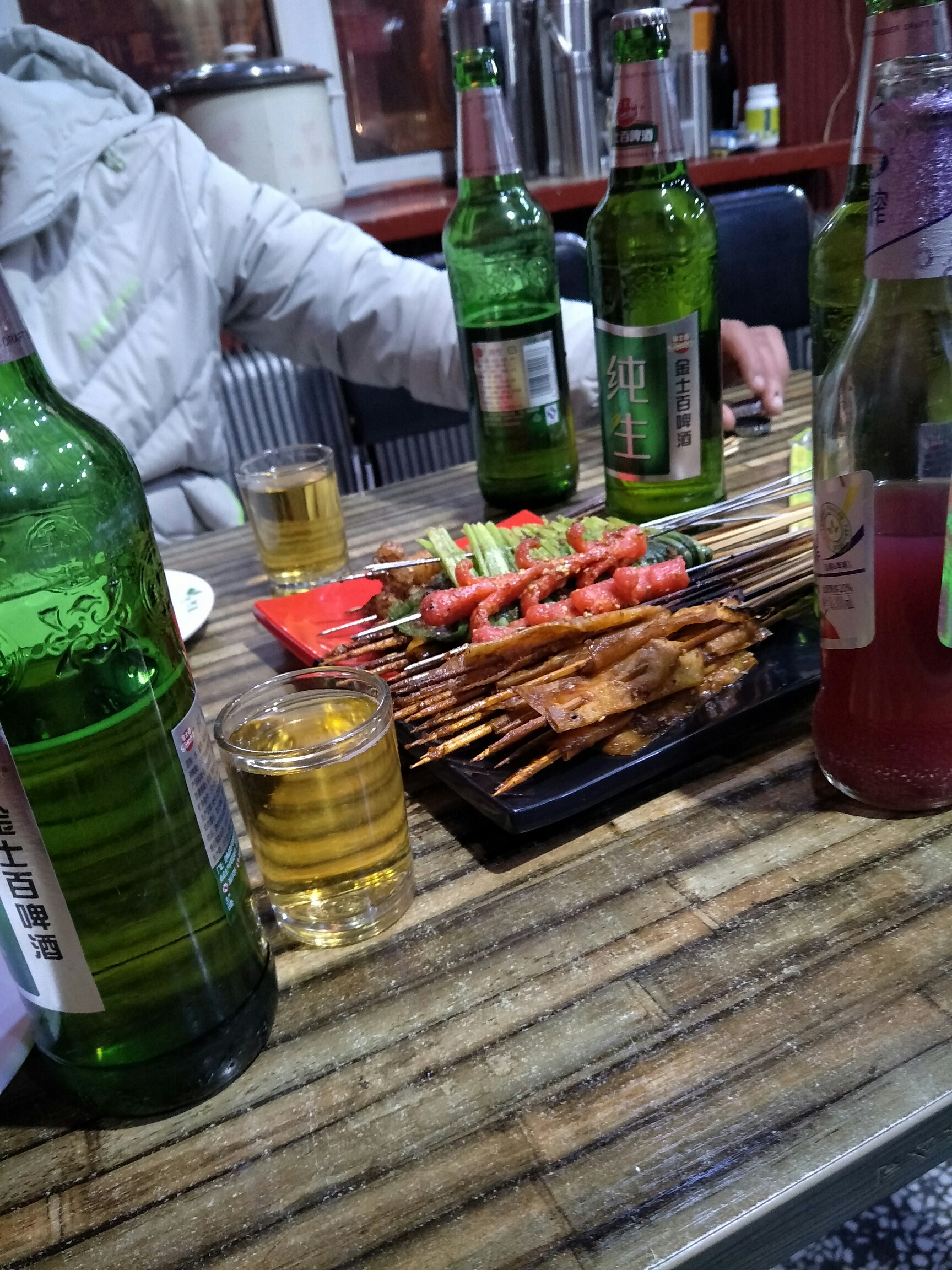 吃点小串,喝点小酒