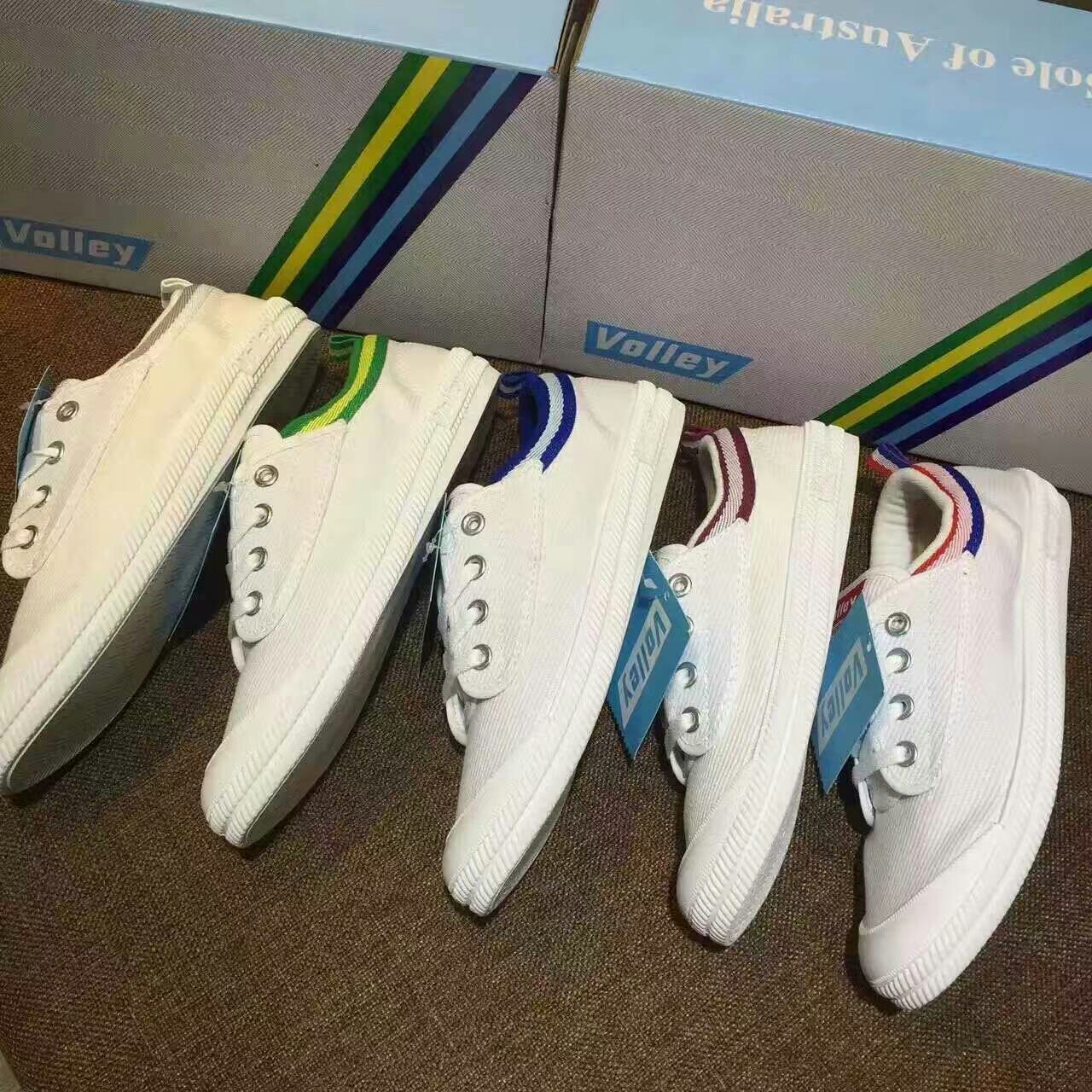 王菲同款 volley小白鞋情侣款 35