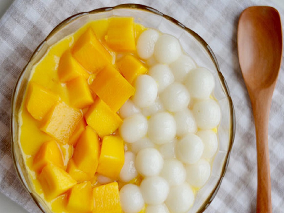 芒果冰汤圆