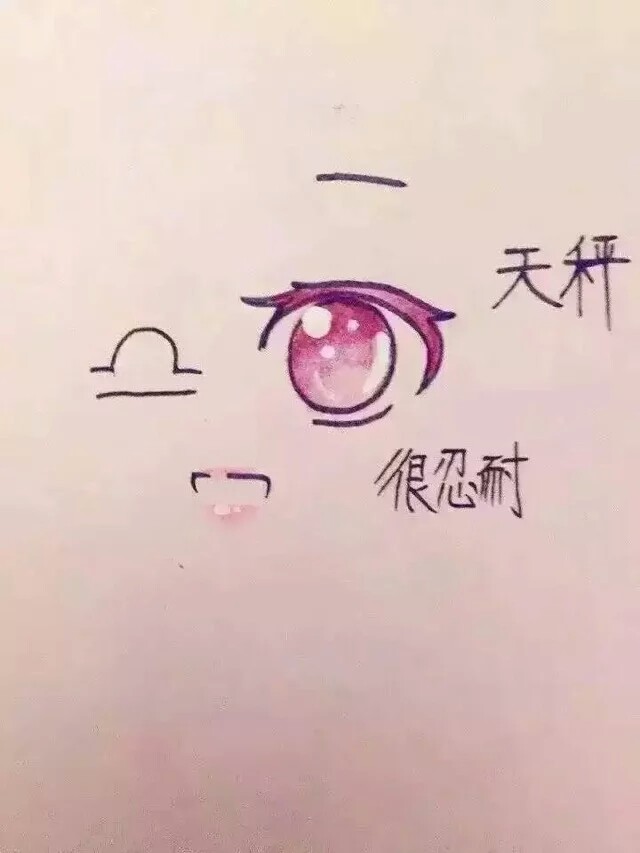 十二星座的眼睛 好漂亮