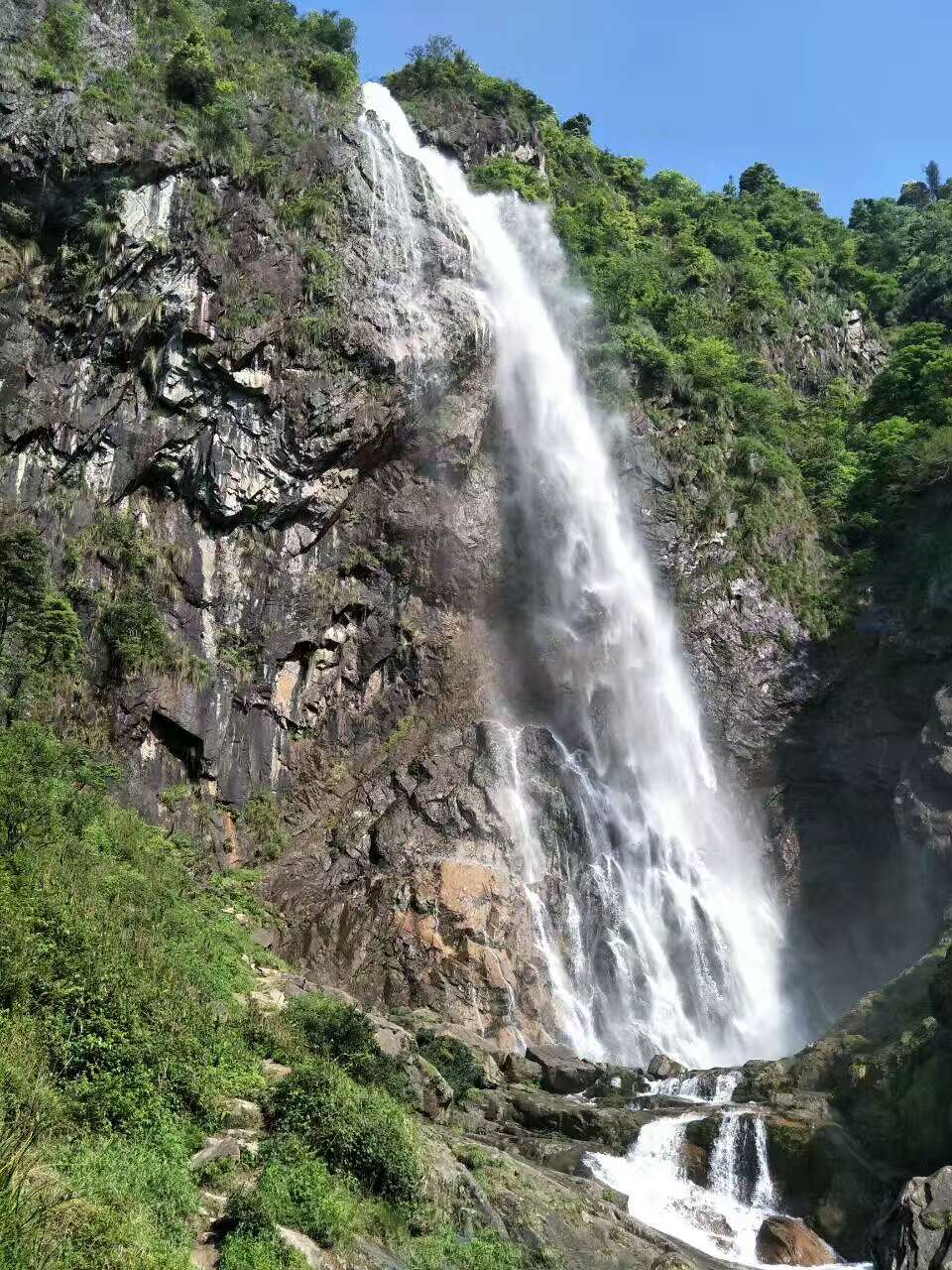 旅行的意义#清凉一夏,福建管密瀑布!