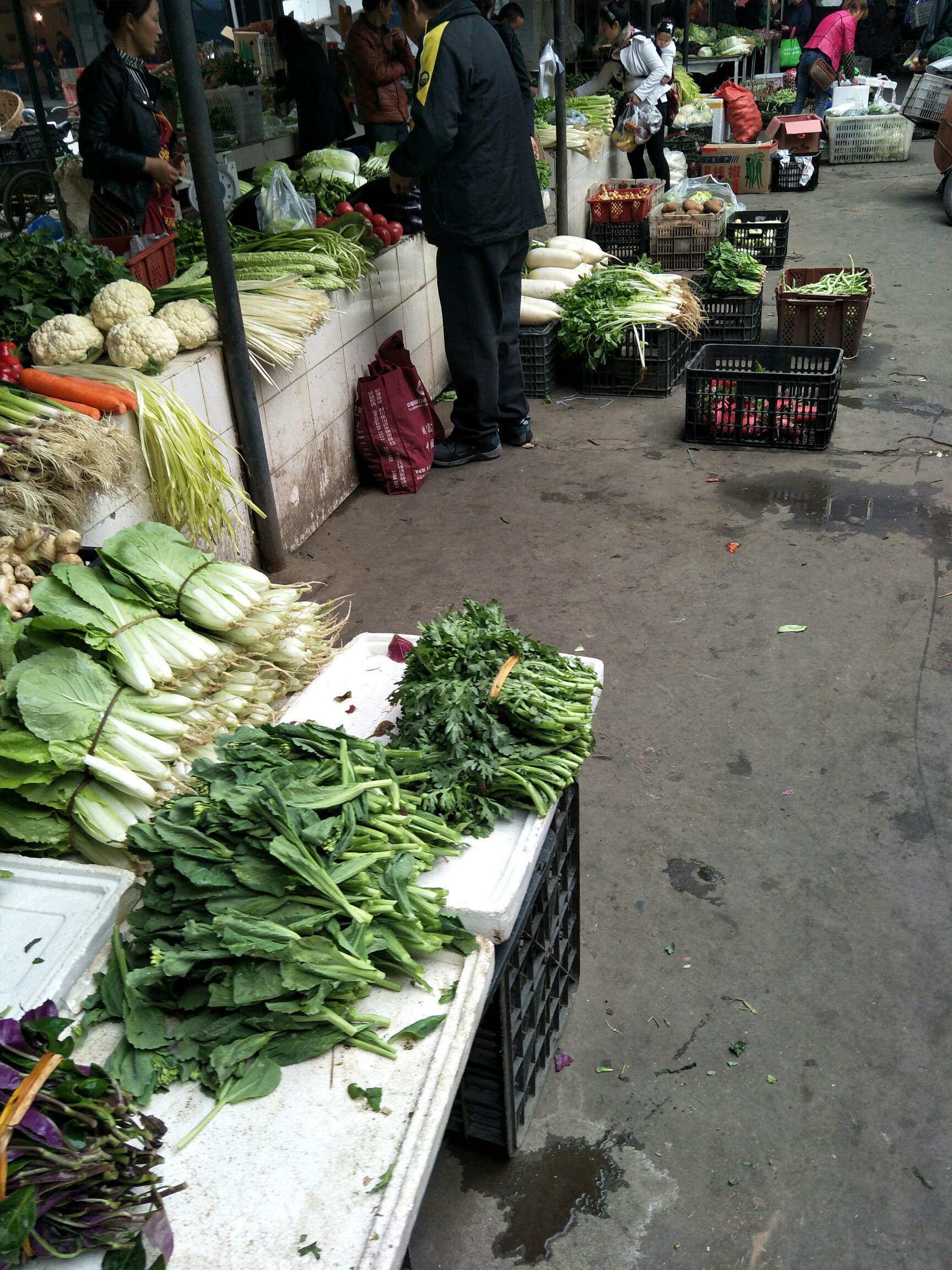 我一个人#买菜了