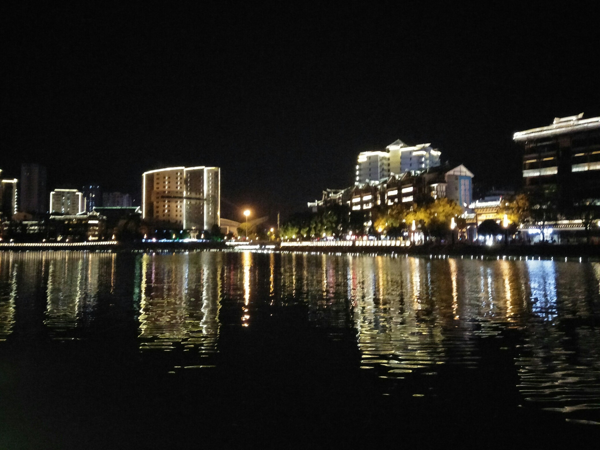 漂亮的黔江夜景