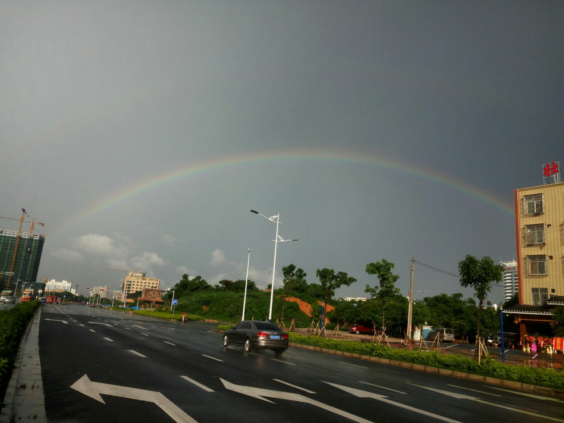 雨后的天气真美 #调色慢生活##我去过的城市
