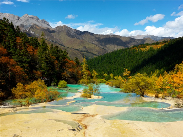 四川黄龙风景区