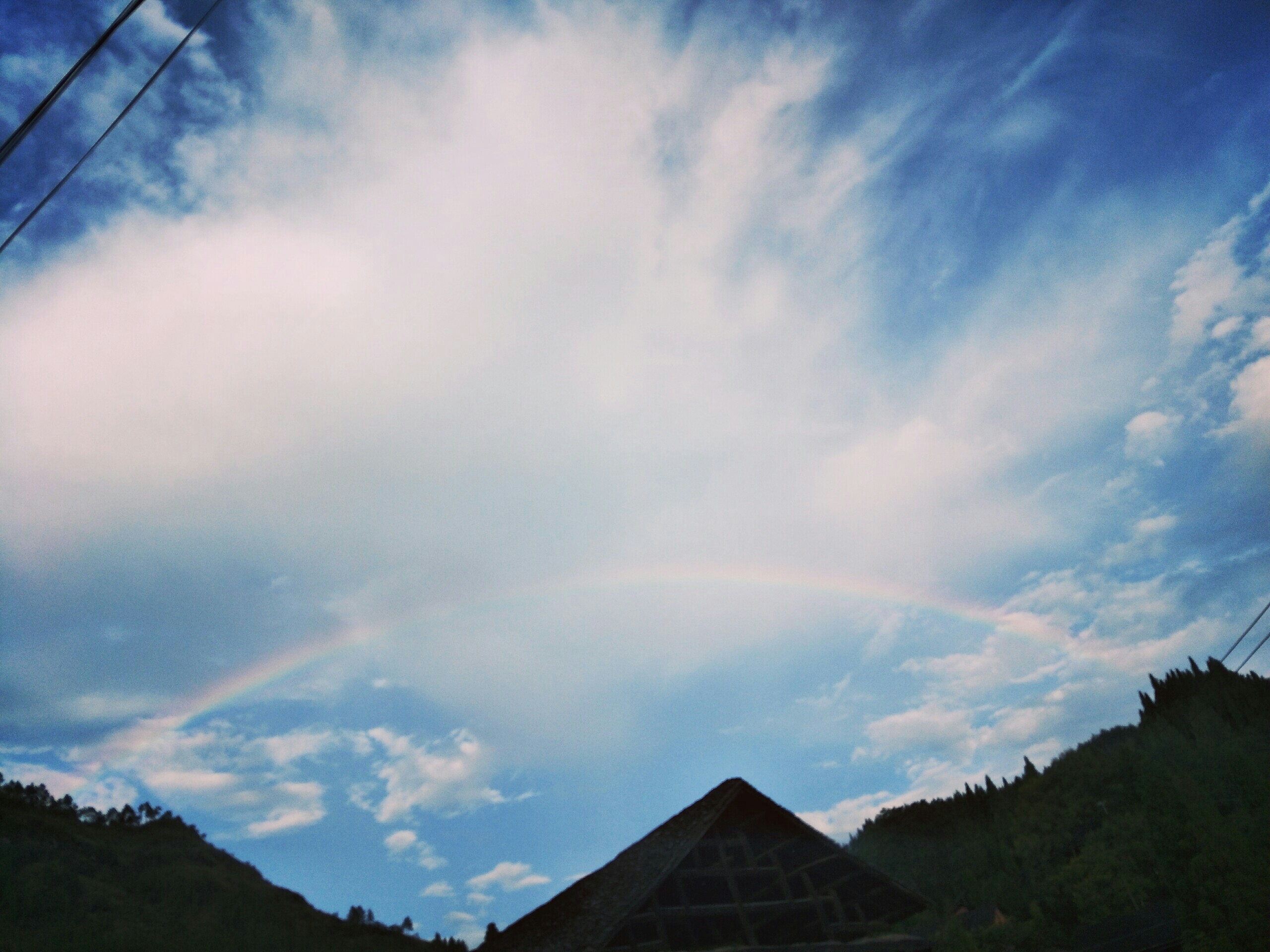  风雨阳光 雨后彩虹