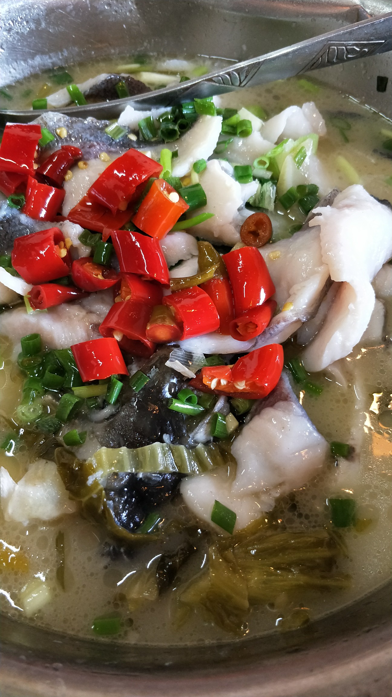 最近吃过的美食#很长一段时间没吃酸菜鱼了,今天终于如愿了