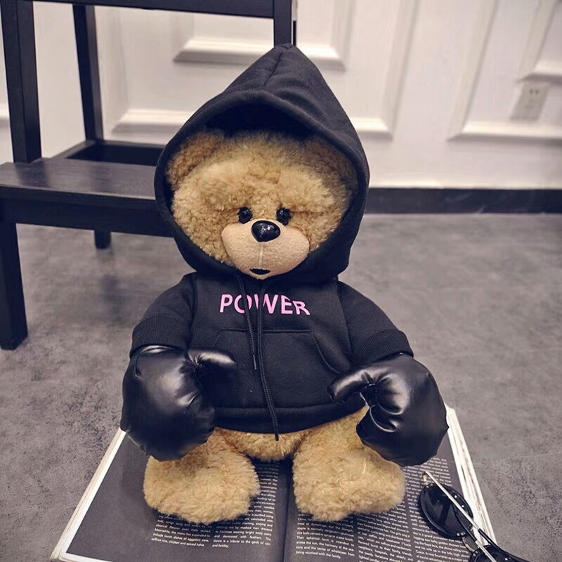 元气自拍#可爱的拳击小熊