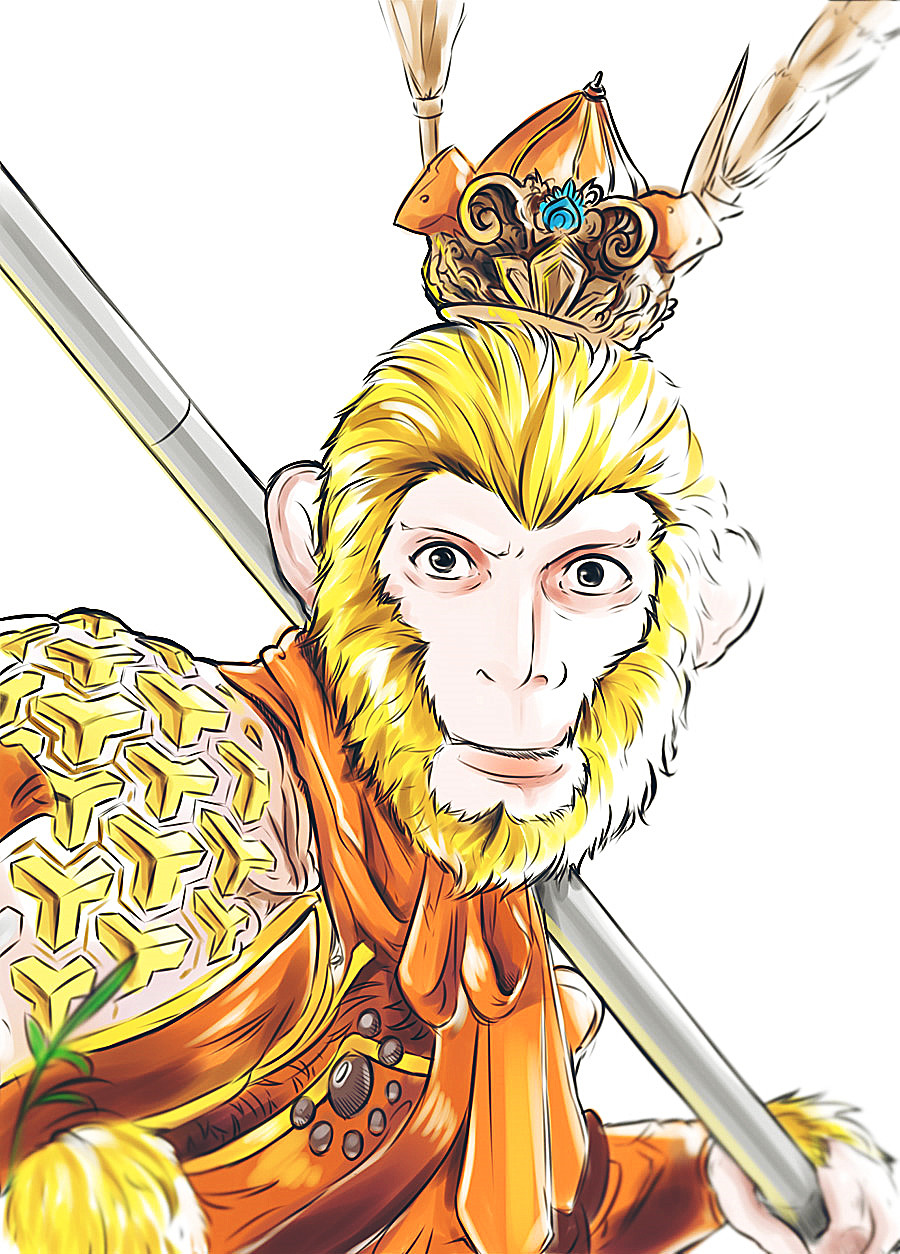 人活着就应该像孙大圣一样,狂过,疯过,爱过,恨过,辉煌过,落魄过,悔恨