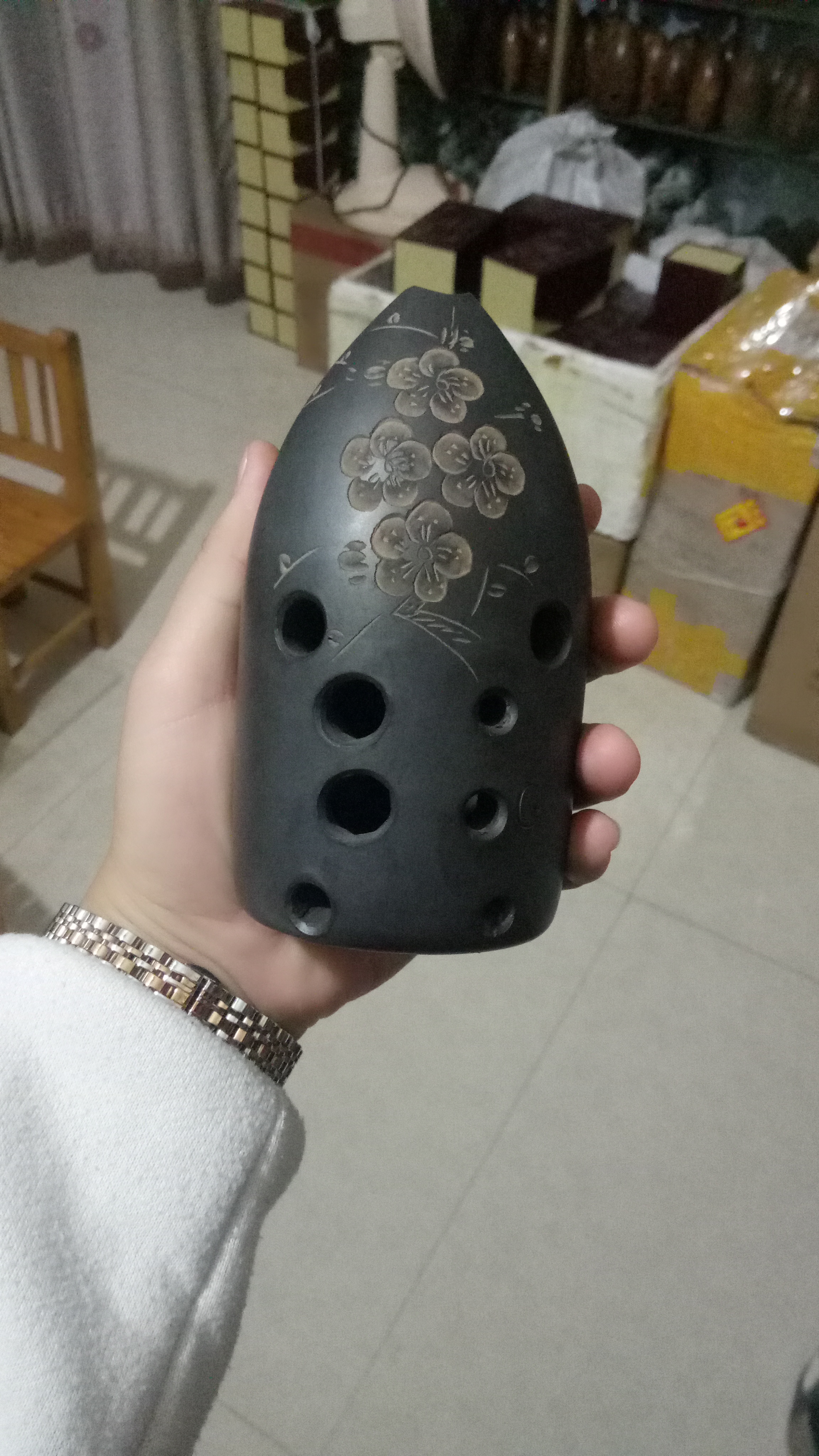 埙. 民族乐器. 在书院门冯氏陶埙工作室._帖子_oppo手机官方社区