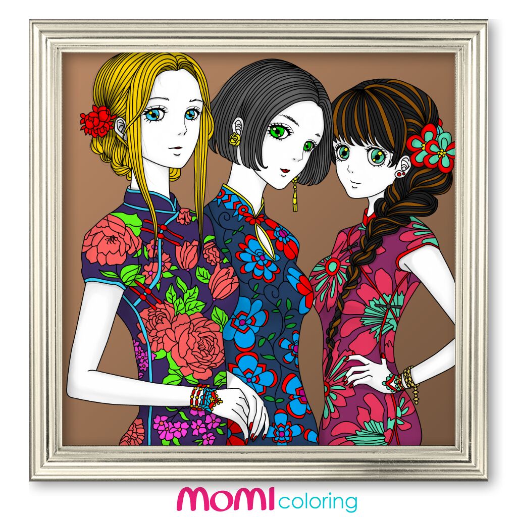 分享自《momi涂色-秘密花园》http://sg._帖子_oppo手机官方社区